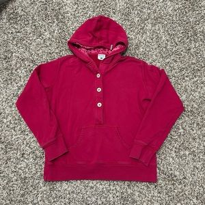Columbia Pink Pullover Hoodie Sweater Women’s Size L Gently